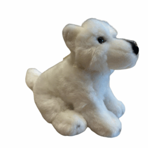PELUCHE LOUPS ARCTIQUE CERZA NATURE PLANET